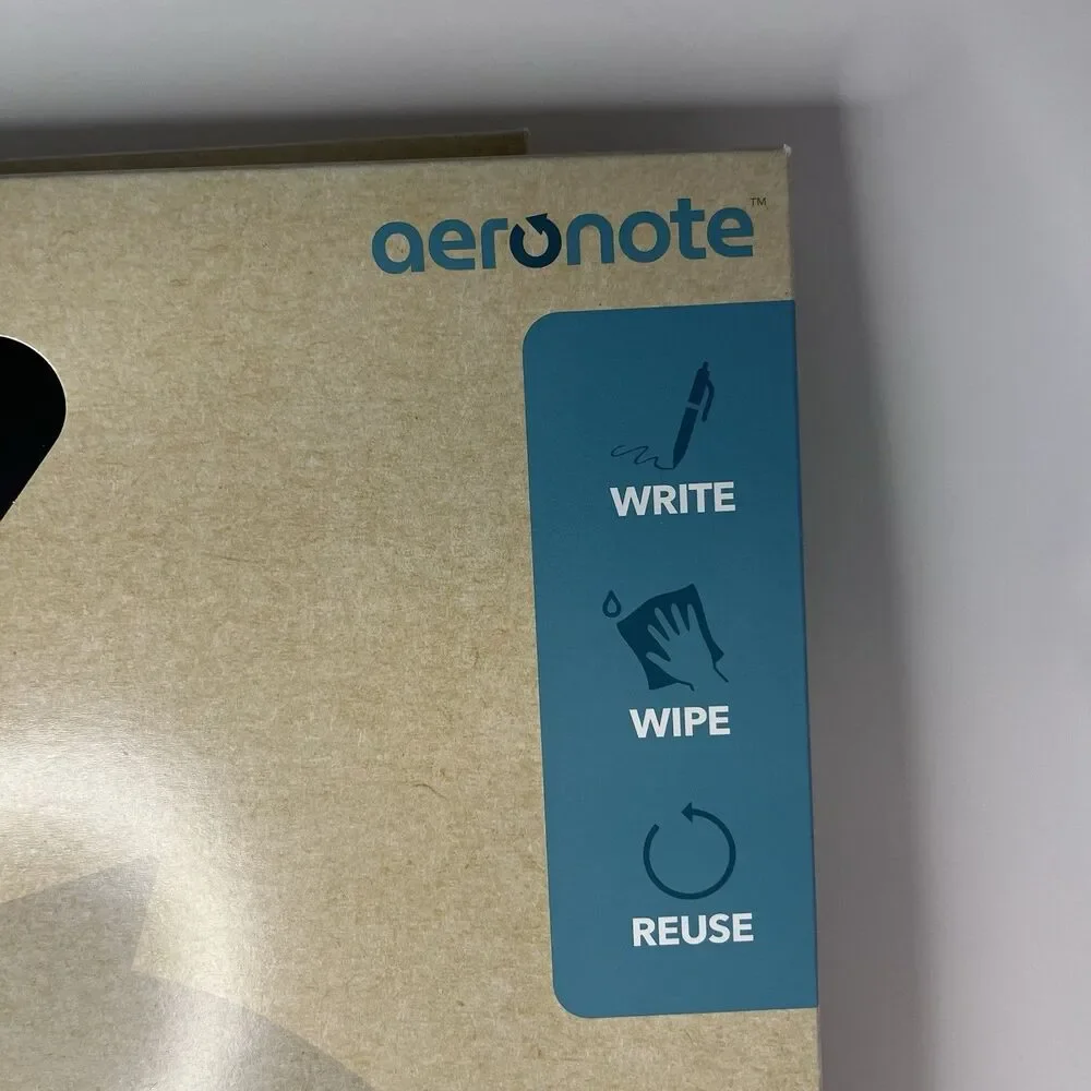 Lot of 2 Aeronote Reusable Spiral Notebook (8.5